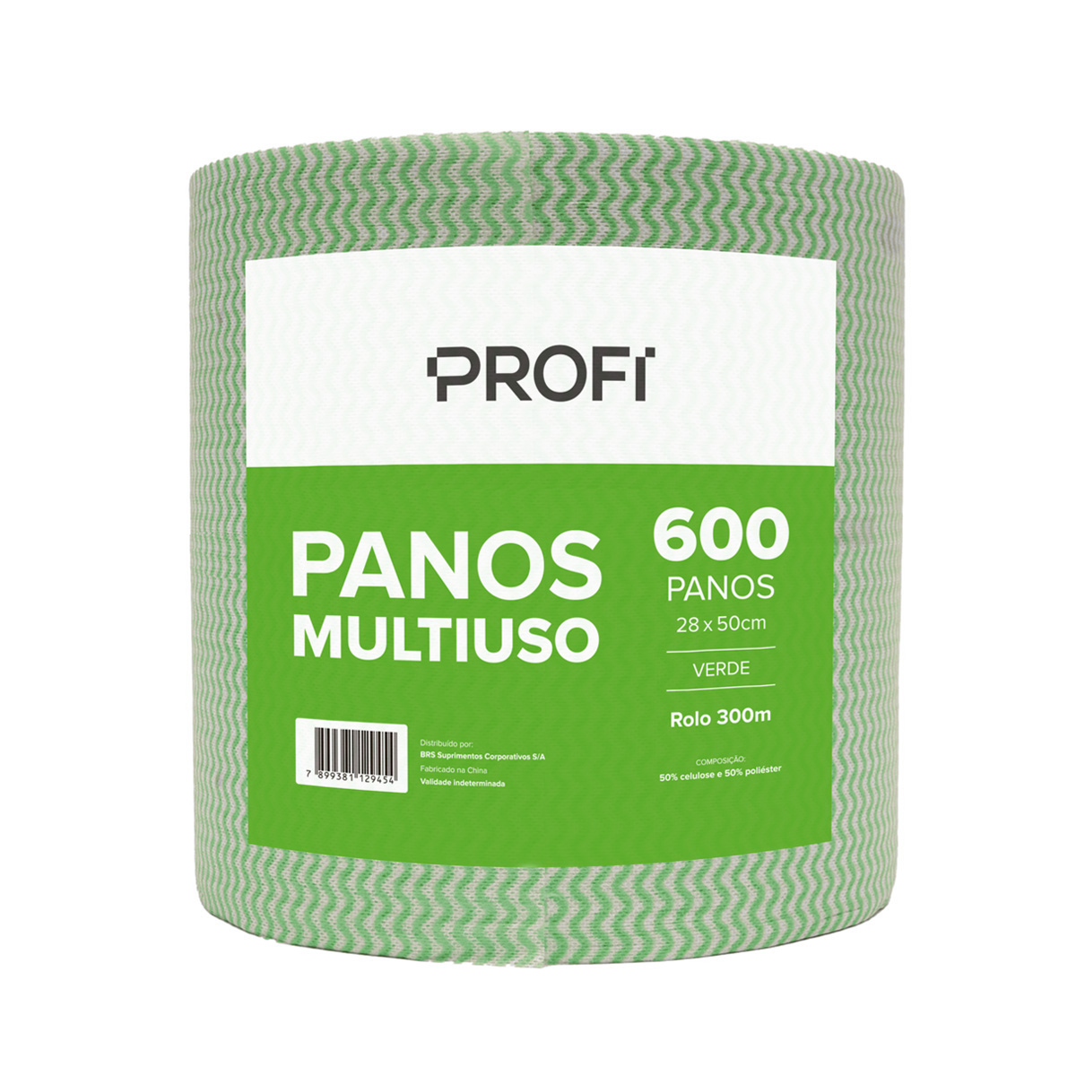 Pano Descartável Profi Verde 35g/m2 RL 0,28x300m