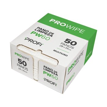 Pano Reutilizável Multiuso PW60 28x35cm PCT 50 unidades | Profi