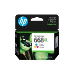 Cartucho de Tinta Original HP 668 XL Colorido 7FP38VL