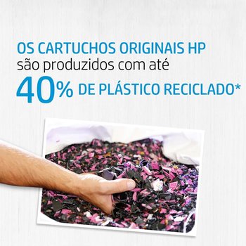 Cartucho de Tinta Original HP 668 XL Colorido 7FP38VL