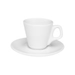 Xícara de Café Espresso 80ml com Pires Branco 12 unidades