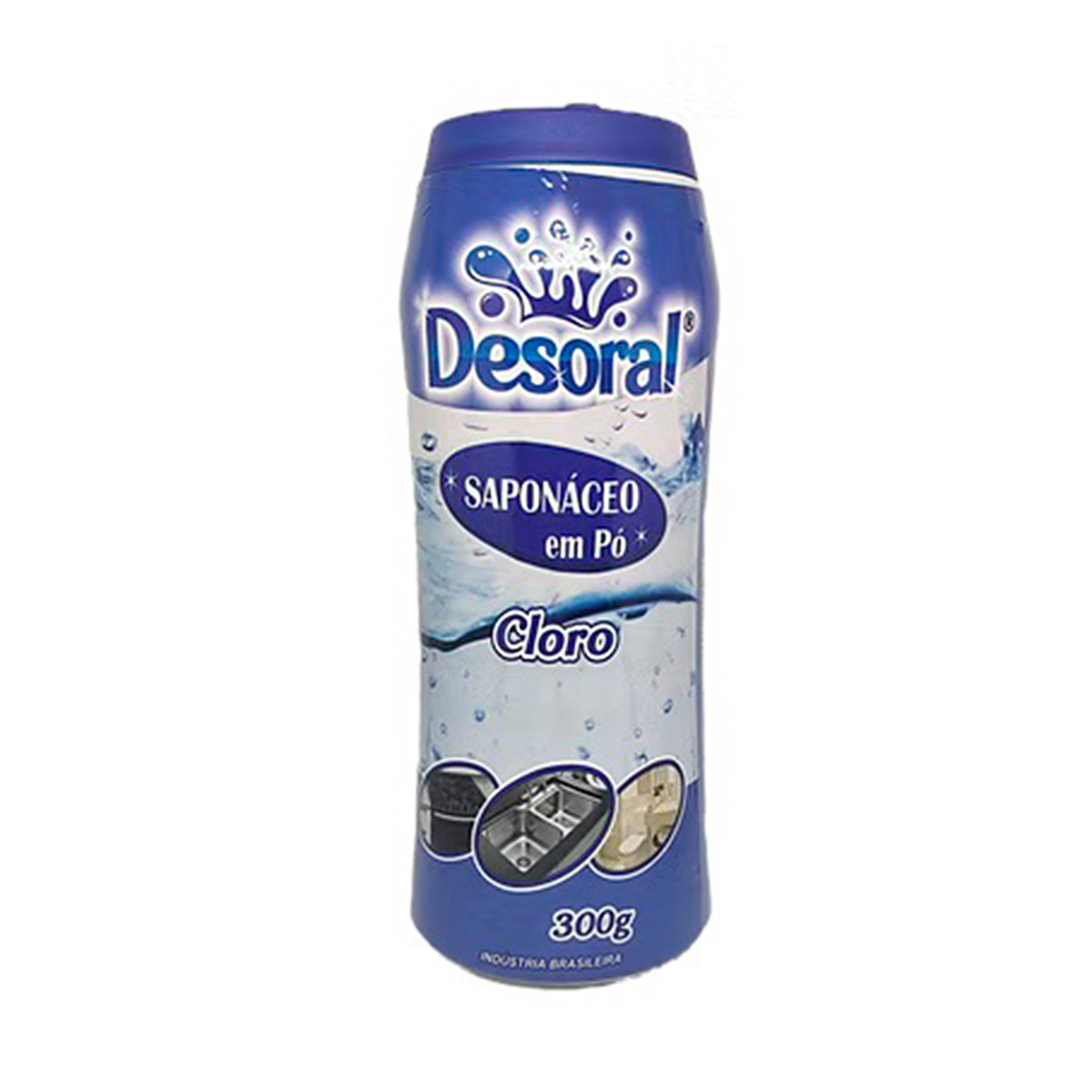Saponáceo em Pó Cloro 300g | Desoral
