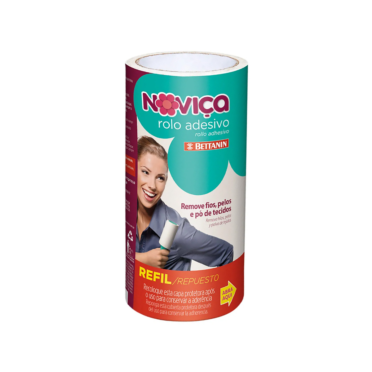 Refil Rolo Adesivo Plast | Noviça