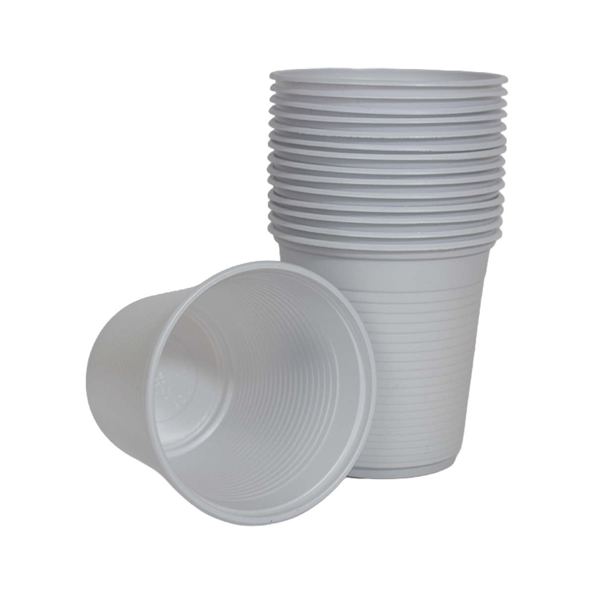 Copo Descartável 250ml Branco 100 unidades