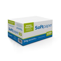 Papel Toalha Interfolhado Folha Dupla 34g 5000 folhas | Softpaper Vip