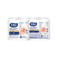 Papel Higiênico Folha Dupla Rolo 250m 8 rolos | Elite