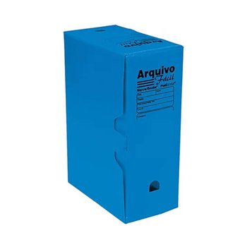 Arquivo Morto 350x130x250mm Azul 10 unidades | Polibrás
