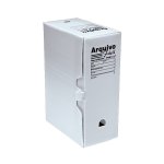 Arquivo Morto 350x130x250mm Branco 10 unidades | Polibrás