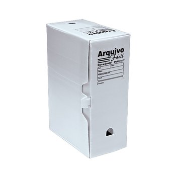 Arquivo Morto 350x130x250mm Branco 10 unidades | Polibrás
