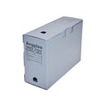 Arquivo Morto 350x130x250mm Cinza 10 unidades | Polibrás