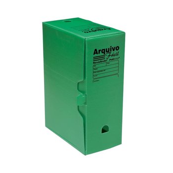 Arquivo Morto 350x130x250mm Verde 10 unidades | Polibrás