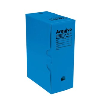 Arquivo Morto 390x185x300mm Azul 10 unidades | Polibrás