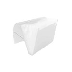 Pasta Sanfonada A4 Com 12 Divisória Cristal | Polibrás