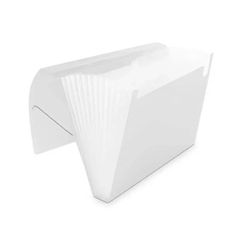Pasta Sanfonada A4 Com 31 Divisória Cristal | Polibrás