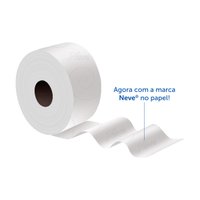 Papel Higiênico Folha Dupla 250 metros 18 rolos | Neve